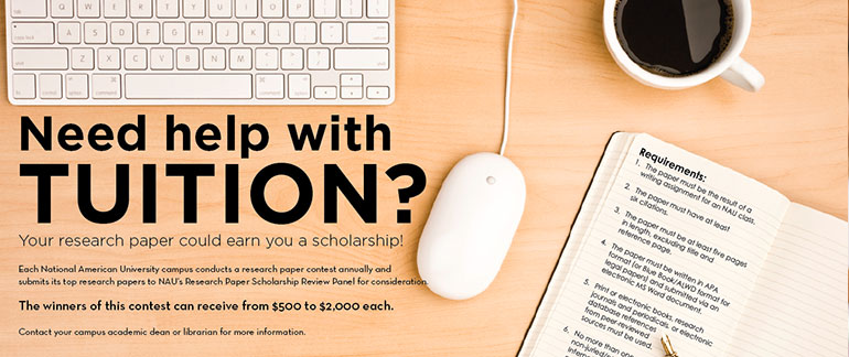 Research Paper Scholarship – New Process and More Money